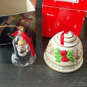 Christmas bell ornaments
